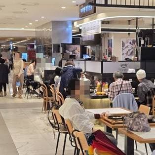 강남 롯데백화점 창업 푸드코트 소자본